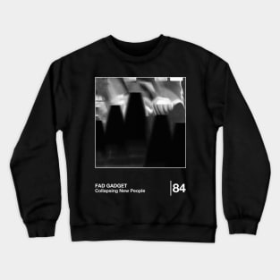 Fad Gadget  / Minimalist Style Graphic Design Crewneck Sweatshirt